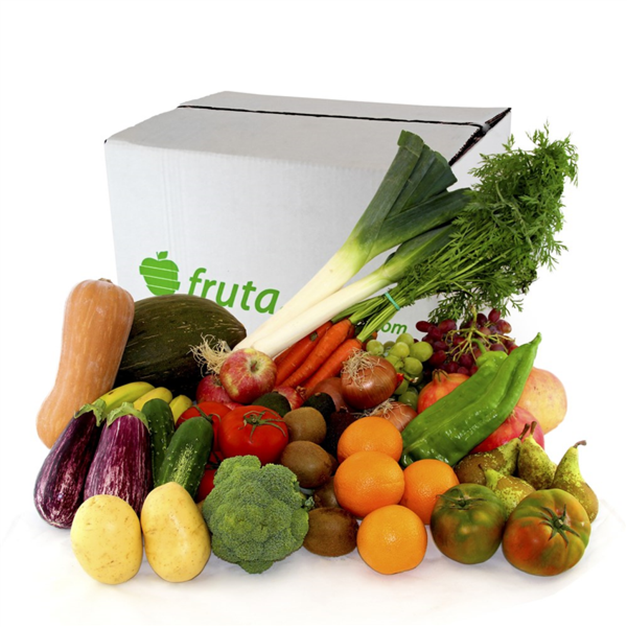 Caja de frutas y verduras ecológicas de temporada 5 Kg Envío gratis