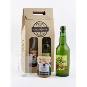 pack conservas de asturias con sidra