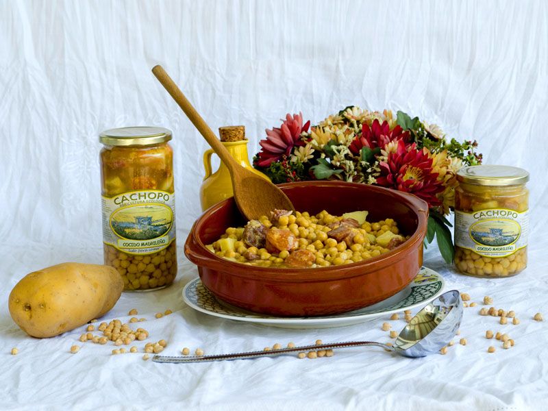Cocido Madrileño ecológico Conservas Cachopo