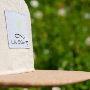 Gorra algodón y corcho eco Livegens Lifestyle Sand