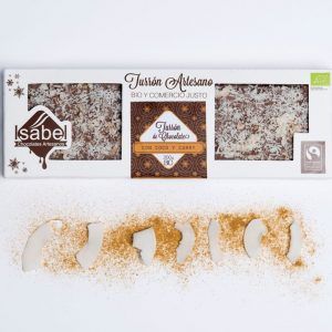 Turrón artesano coco curry