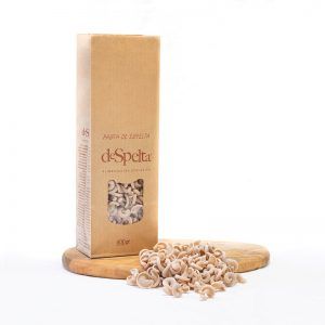 Pasta Corta Garganelli de Espelta Ecológica 0.4kg