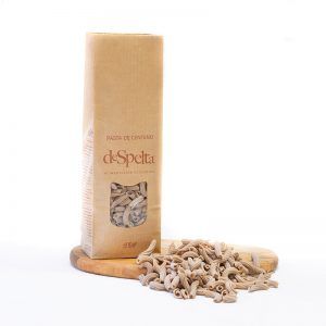 Pasta Corta Gigantón de Centeno Ecológico 0,4kg.