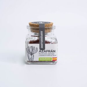 Azafrán Ecológico de Teruel en hebra