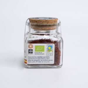 Azafrán Ecológico de Teruel en hebra