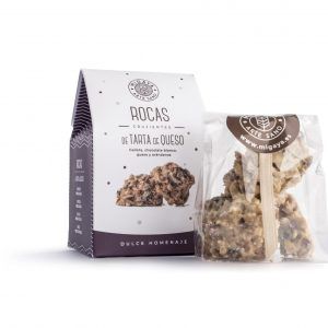 Rocas de tarta de queso