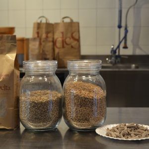 Harina ecológica de bagazo de cerveza de espelta (800g)