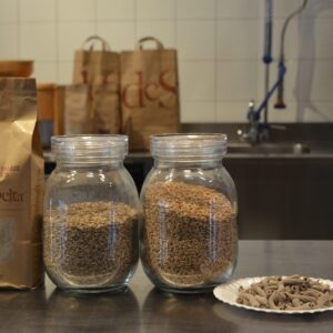 Harina ecológica de bagazo de cerveza de espelta (800g)