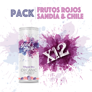 Bebida energética ecológica Pack Patagonia Mix x 12