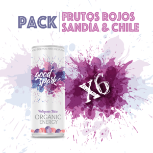 Bebida energética ecológica Pack Patagonia Mix x 6