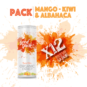 Bebida energética ecológica Pack Tropical Mix x 12