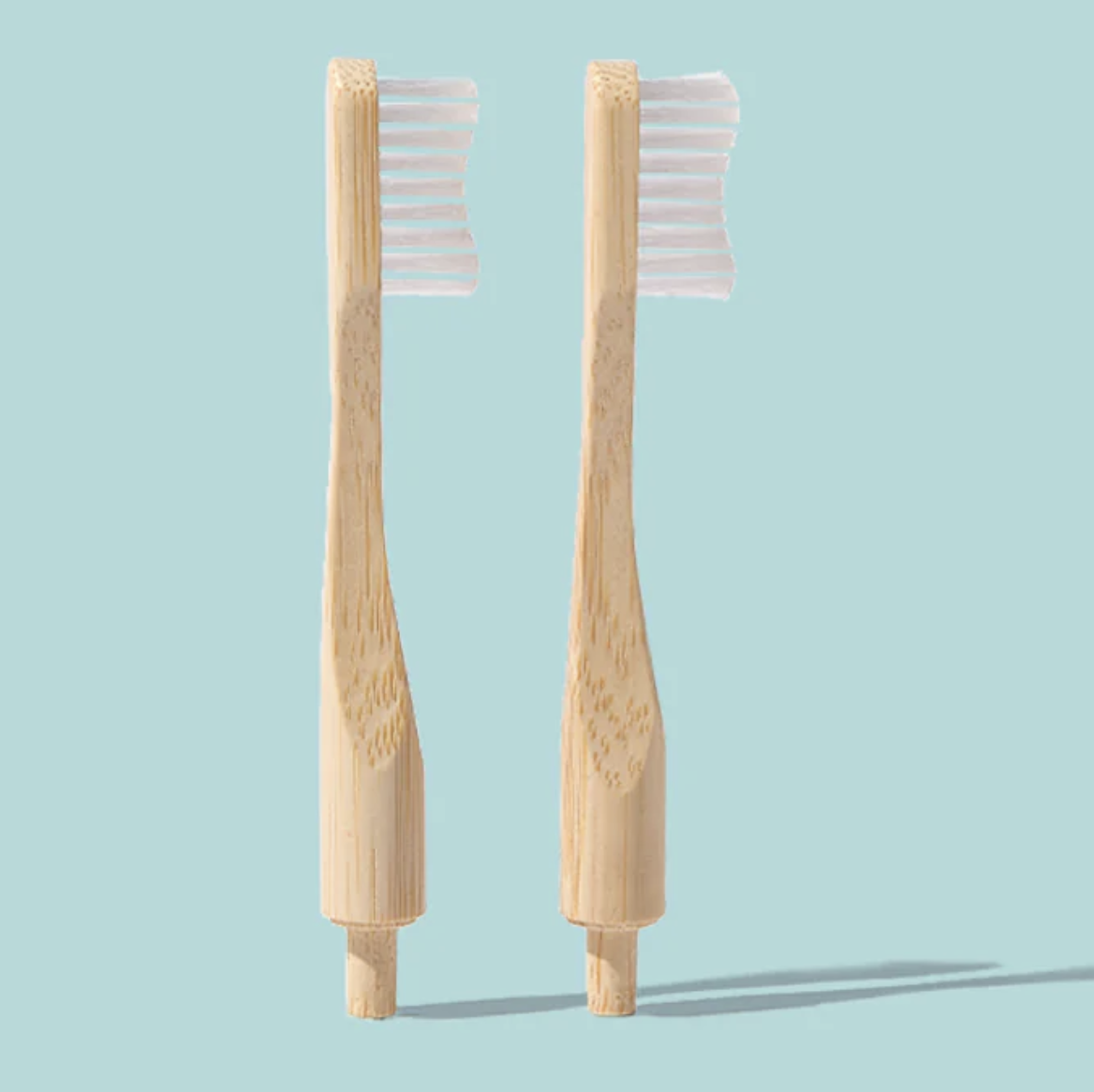 Cabezales renovables para cepillos de bambú