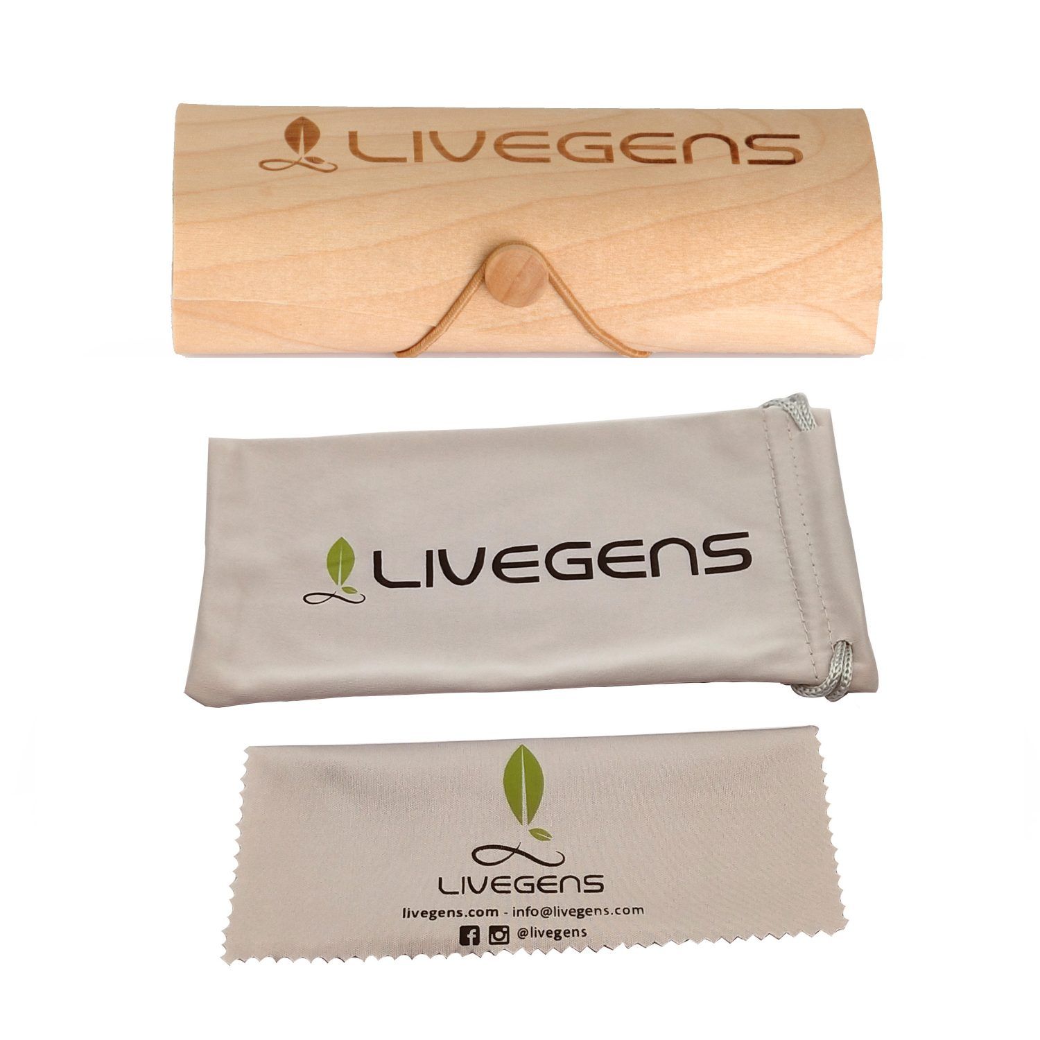 gafas de sol de madera de bambú polarizadas hechas a mano y sostenibles