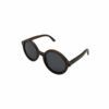 Gafas de sol de madera de bambú redondas vintage polarizadas y sostenibles