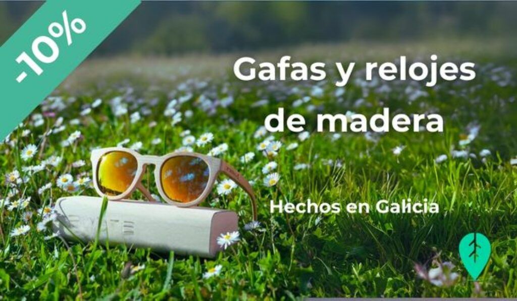 Black Friday gafas de sol de madera reloj de madera