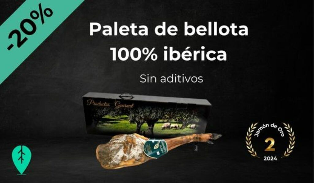 Paleta de Bellota 100% ibérica sin aditivos