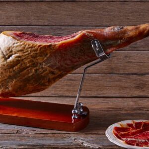 Jamón Ibérico de Bellota Etiqueta Roja 7-9 kg en estuche regalo