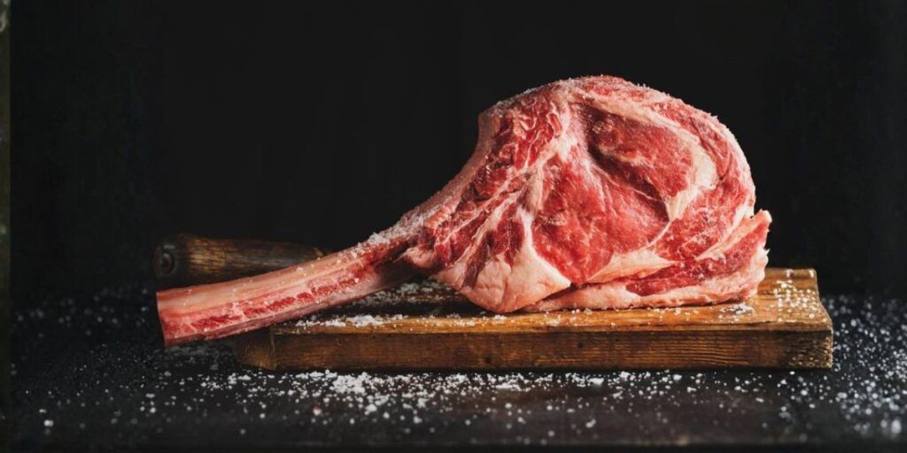 Tomahawk vacuno ecológico madurado