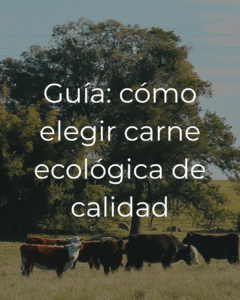 Guía carne ecológica