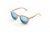 Gafas de sol de madera Livegens Blue Tropic
