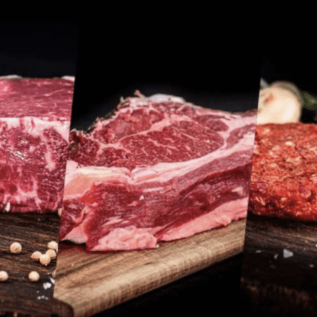 Super Pack Premium Carne Ecológica ANGUS – 2,4 kg (Chuletón, Solomillo y Hamburguesas)