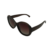 Gafas de sol de madera Livegens Brown Planet