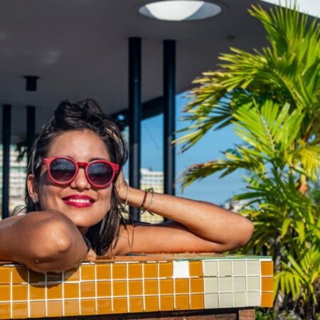 Gafas de sol de bambú light volcano livegens 6