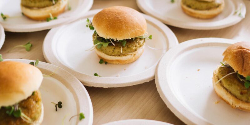 1 burguer vegetal con mucho Omega 3