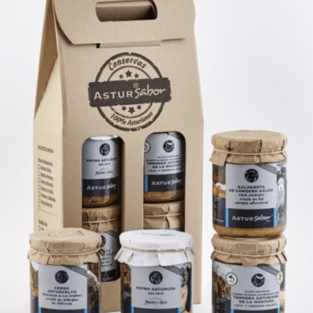 Pack Regalo Conservas gourmet de carne asturiana