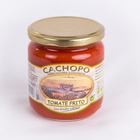 Tomate Frito Artesanal Ecológico Conservas Cachopo – Pack Familiar 6 × 370 ml
